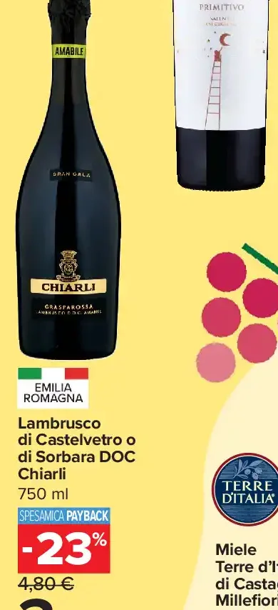 Lambrusco di Castelvetro o di Sorbara DOC Chiarli