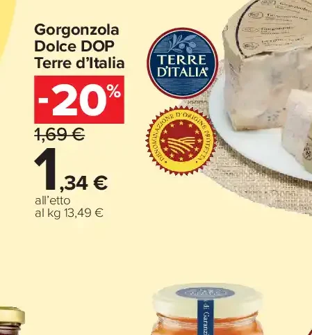 Gorgonzola Dolce DOP Terre d’Italia