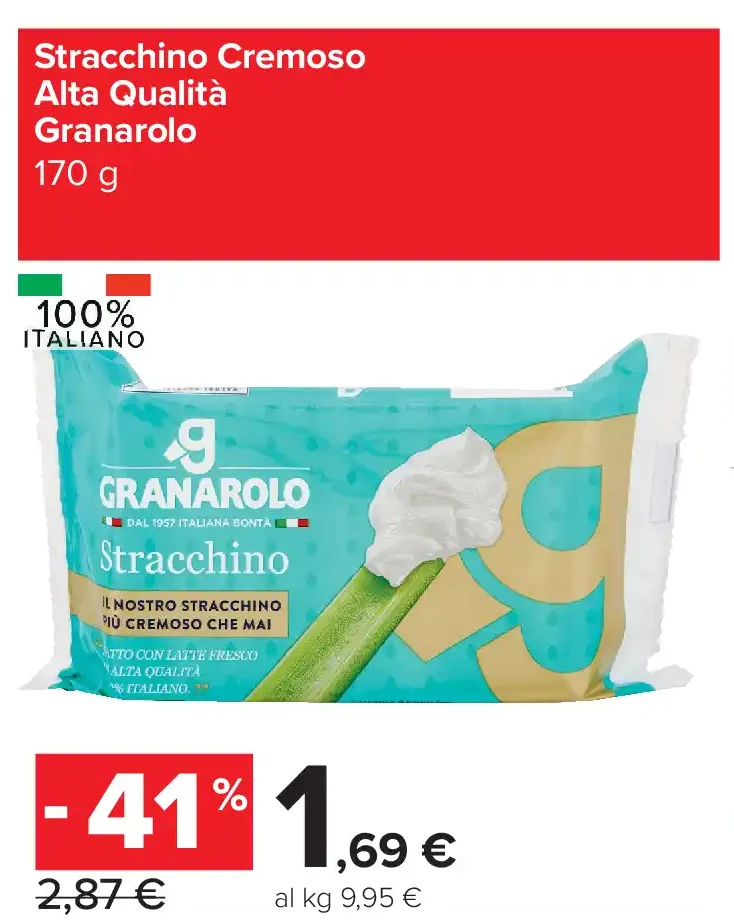 Stracchino Cremoso Alta Qualità Granarolo