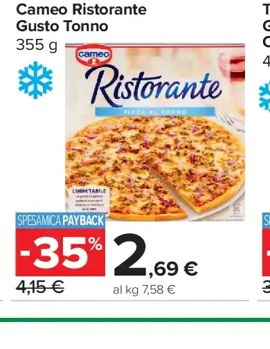 Cameo Ristorante Gusto Tonno
