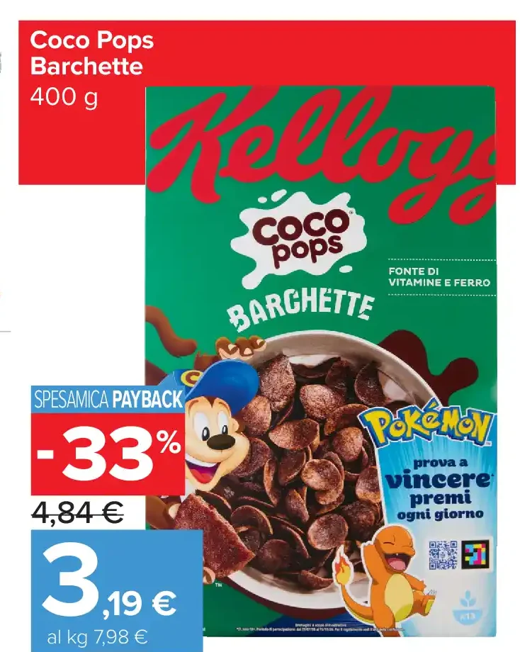 Coco Pops Barchette
