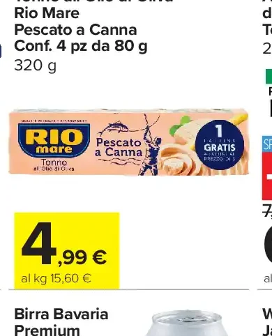 Tonno all'olio di oliva Rio Mare