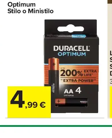 Pile Duracell Optimum