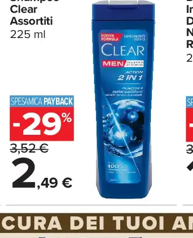 Shampoo Clear assortiti