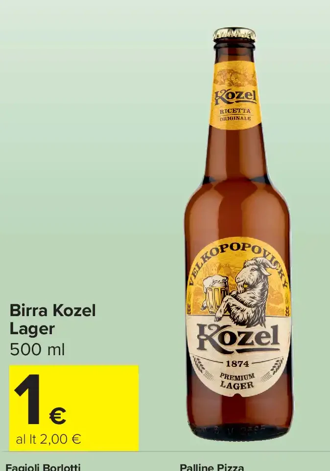 Birra Kozel Lager