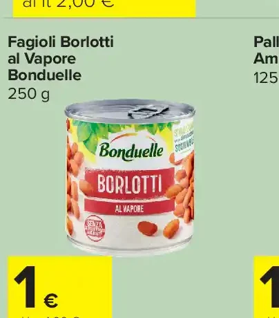 Fagioli Borlotti al Vapore Bonduelle
