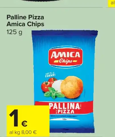 Palline Pizza Amica Chips
