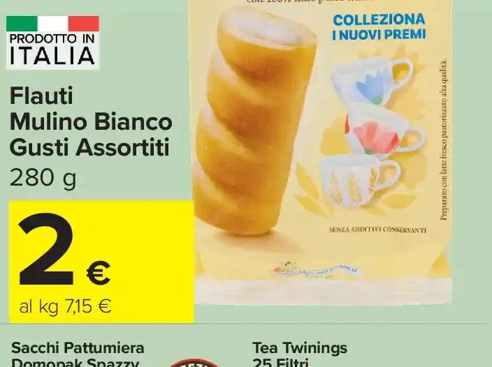 Flauti Mulino Bianco Gusti Assortiti