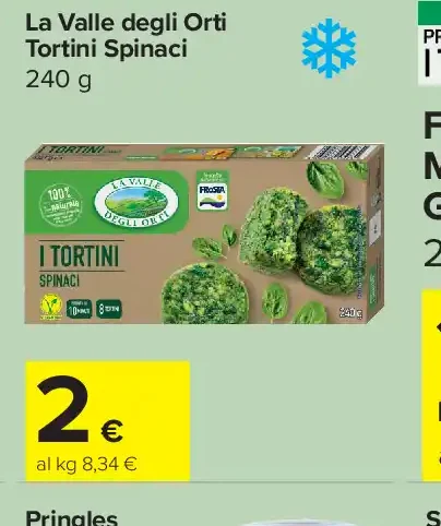 Tortini Spinaci La Valle degli Orti