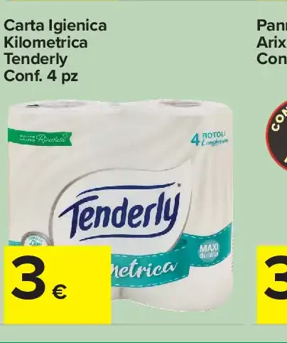 Carta Igienica Kilometrica Tenderly