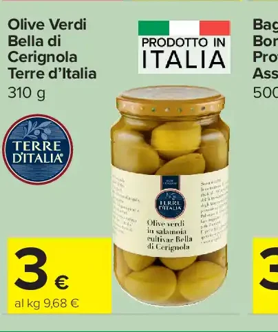 Olive Verdi Bella di Cerignola Terre d’Italia