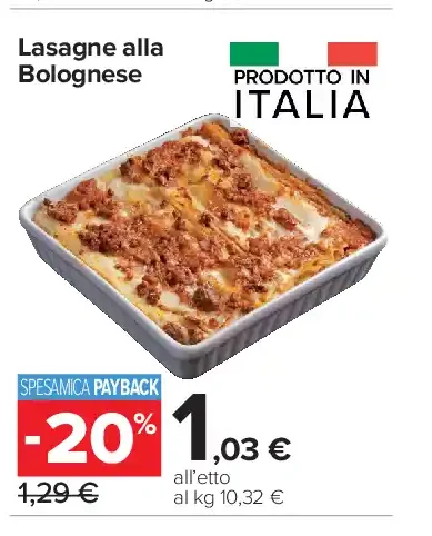 Lasagne alla Bolognese