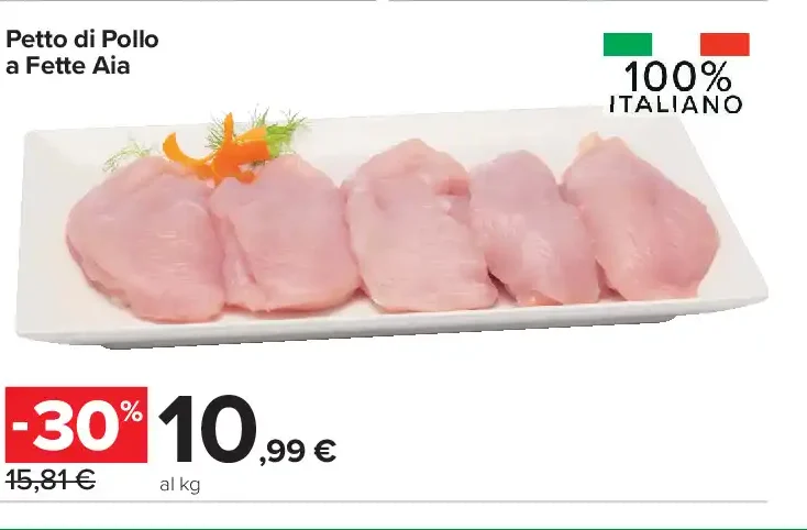Petto di Pollo a Fette Aia