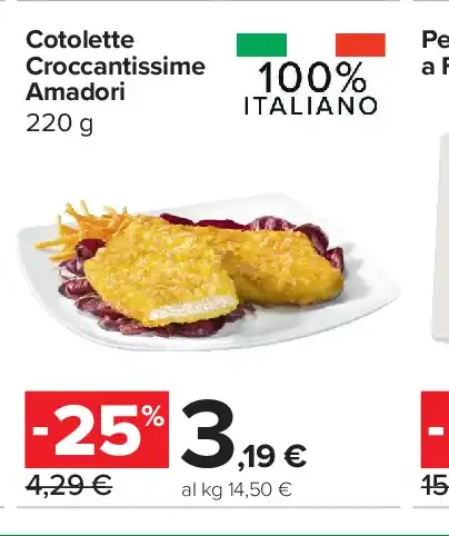 Cotolette Croccantissime Amadori