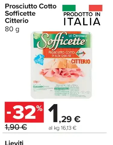 Prosciutto cotto