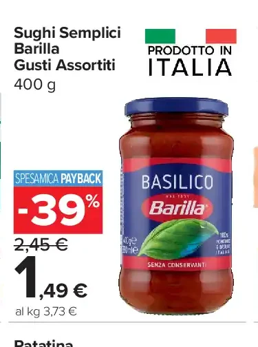 Sugo al basilico