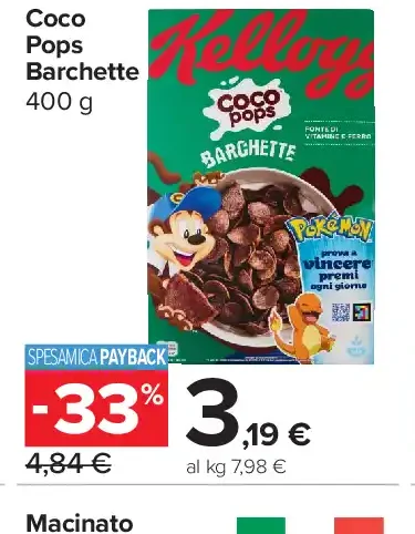 Cereali al cioccolato