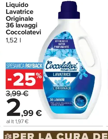 Detersivo lavatrice