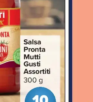 Salsa Pronta Mutti Gusti Assortiti