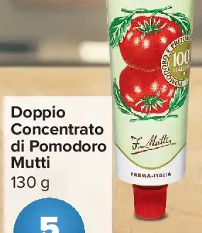 Doppio Concentrato di Pomodoro Mutti