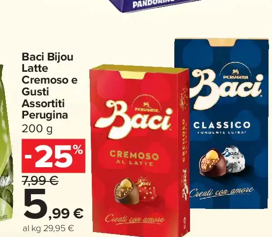 Baci Bijou Latte Cremoso e Gusti Assortiti Perugina