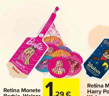 Retina Monete Barbie Walcor