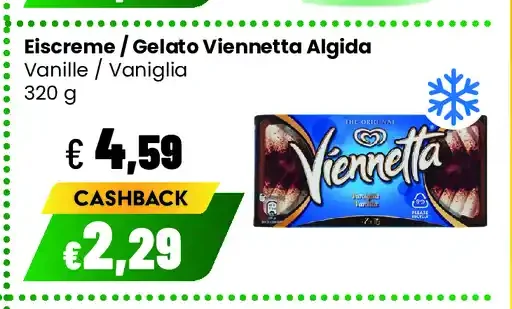 Gelato Viennetta Algida vaniglia