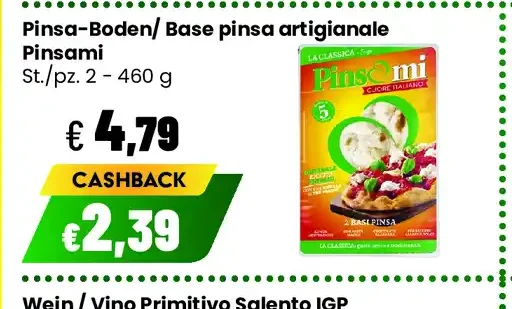 Base pinsa artigianale Pinsami