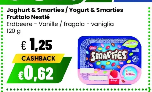 Yogurt Smarties Fruttolo Nestlé