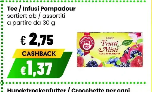 Tè e infusi Pompadour