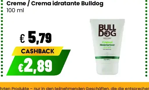 Crema idratante Bulldog