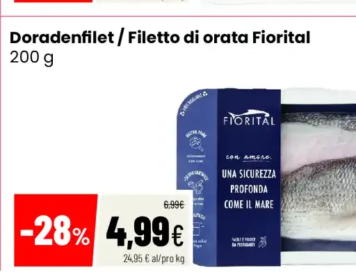 Filetto di orata Fiorital