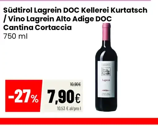 Lagrein Alto Adige DOC Cantina Cortaccia