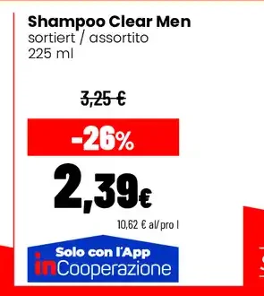 Shampoo Clear Men