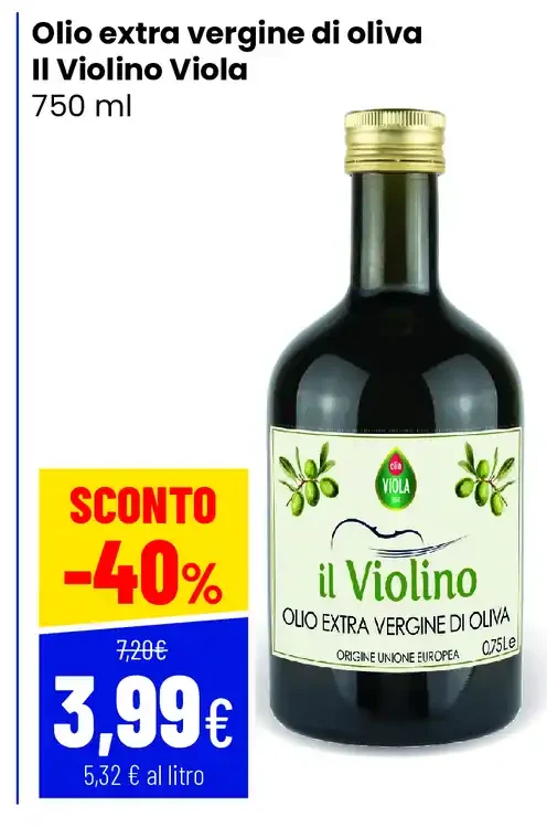 Olio extravergine di oliva Il Violino Viola