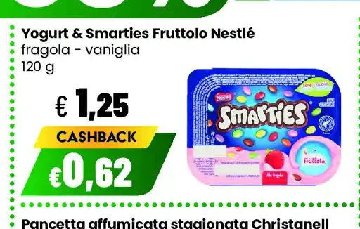 Yogurt & Smarties Fruttolo Nestlé