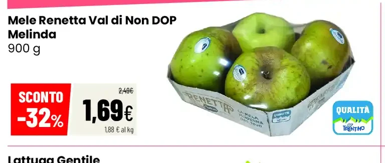 Mele Renetta Val di Non DOP Melinda