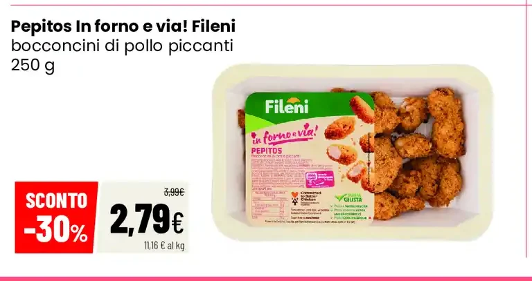 Pepitos In forno e via! Fileni
