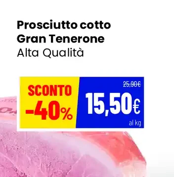 Prosciutto cotto Gran Tenerone