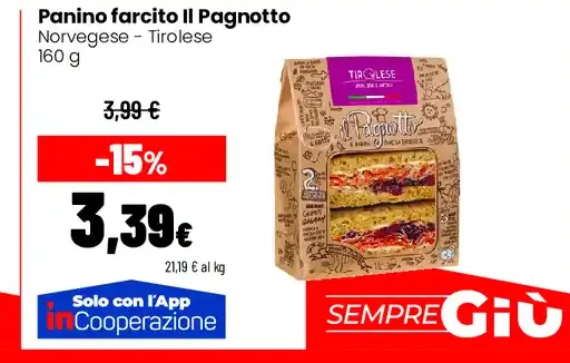 Panino farcito Il Pagnotto