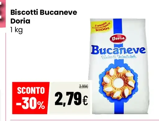 Biscotti Bucaneve Doria