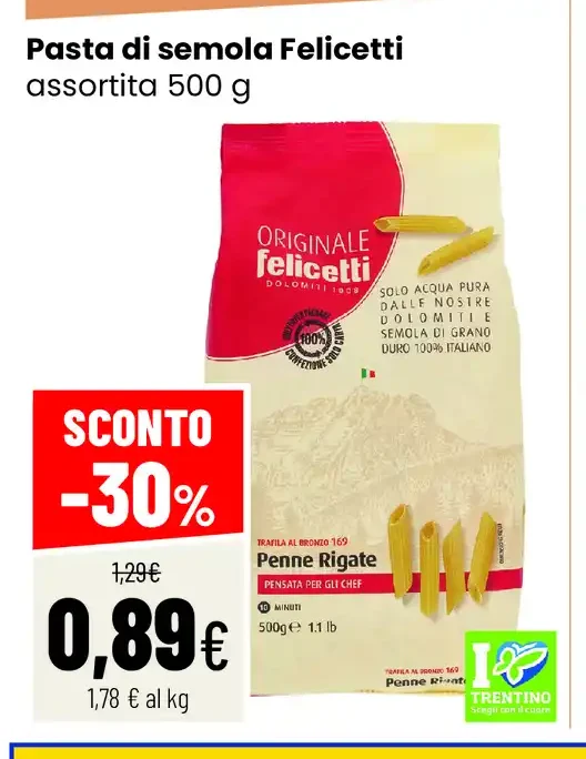 Pasta di semola Felicetti