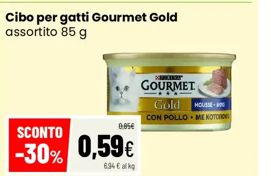 Cibo per gatti Gourmet Gold