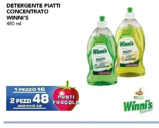 Detergente piatti concentrato Winni’s
