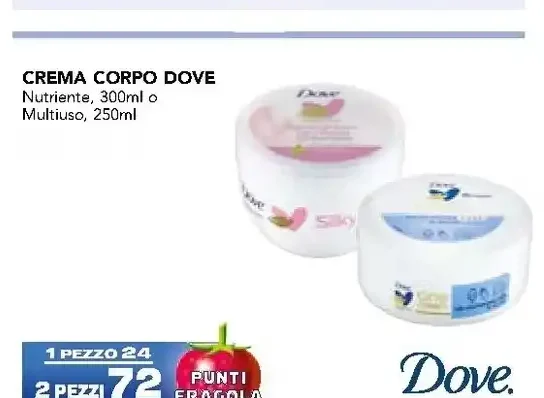 Crema corpo Dove