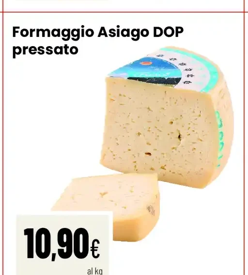 Formaggio Asiago DOP pressato
