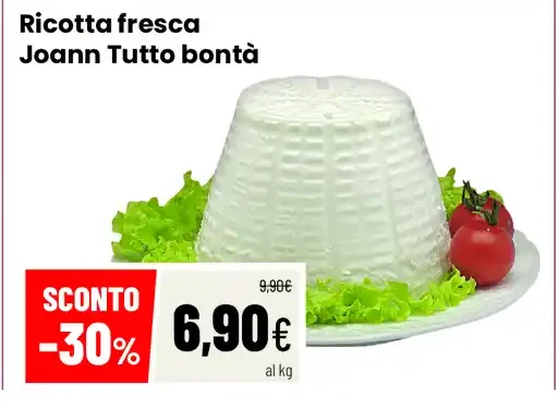 Ricotta fresca Joann Tutto bontà