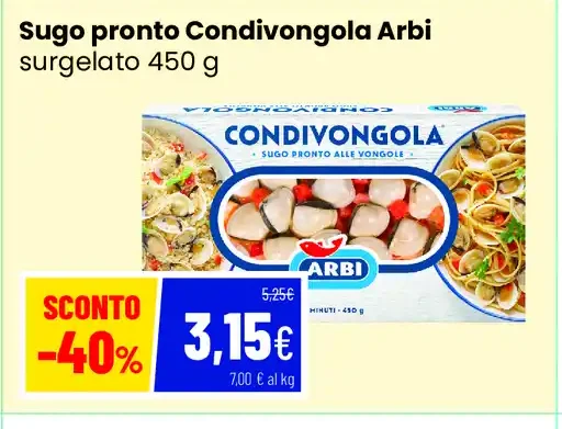 Sugo pronto Condìvongola