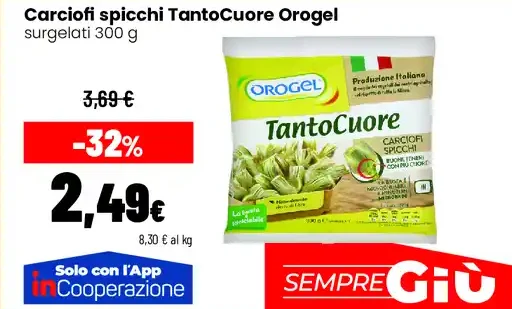 Carciofi spicchi TantoCuore