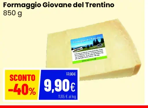 Formaggio Giovane del Trentino